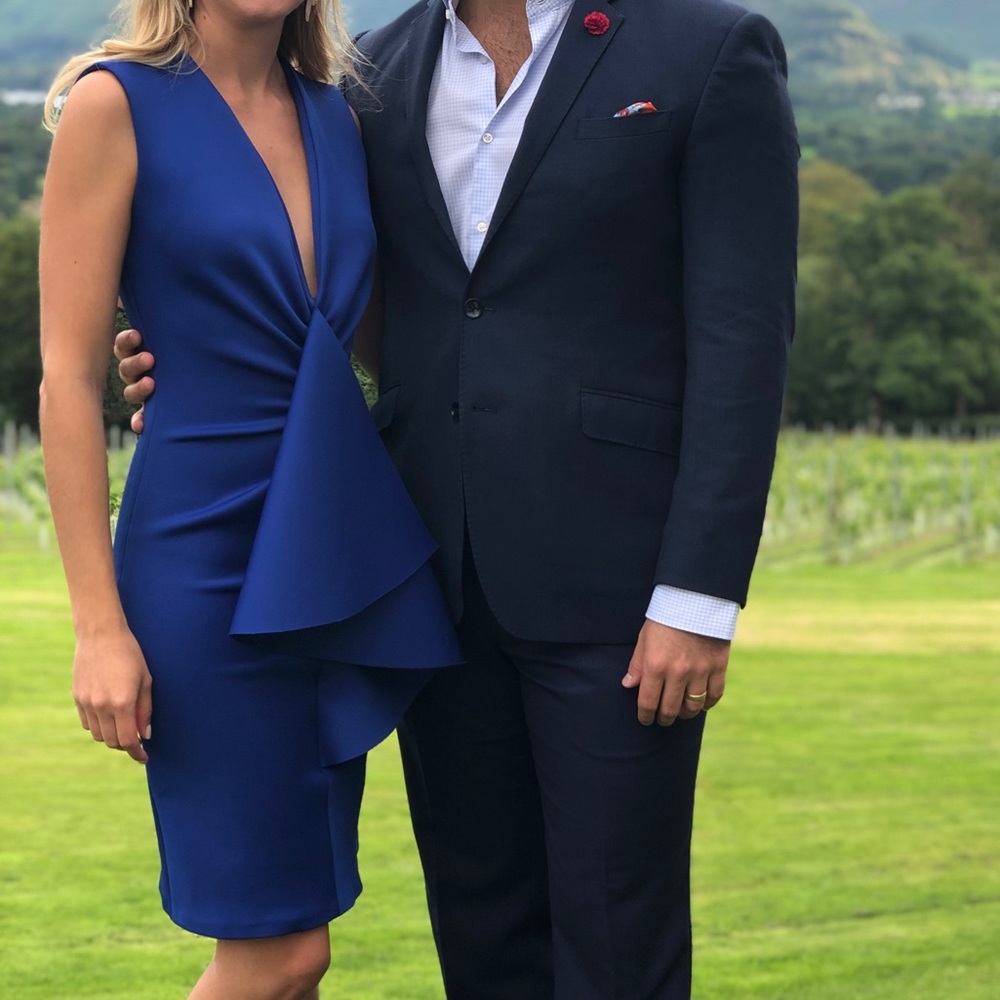 Silvia Tcherassi Royal Blue Dress